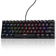60% Wired Mechanical Gaming Keyboard RGB Backlit Anti-Ghosting Compact 61-Key... picture
