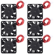 6pcs 4010 DC 12V 3D Printer Cooling Fan Mini Brushless Fan 40x40x10mm with 2 Pin picture