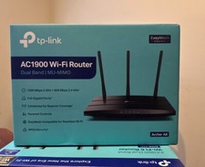 Tp-Link Archer A8 AC1900 Wi-Fi 802.11ac Dual Band MU-MIMO Router NIB~Sealed picture