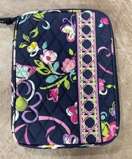 Blue With Pink Flora Vera Bradley Tablet Case New Without Tag picture