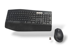 Logitech K850 Wireless Keyboard & M720 Mouse with Unifying USB Dongle WORKING  picture