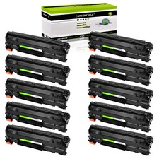 10PK CF283A ( 83A) Black Laser Toner cartridge For HP LaserJet Pro MFP M127fw picture