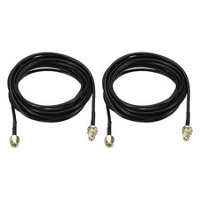 Antenna Extension Cable, 2Pcs 9.8FT RP-SMA Male to RP-SMA Female picture