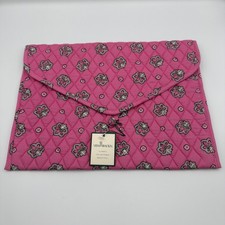 Vera Bradley Pink Flamingo Soft Laptop, Case With Retired Rare picture