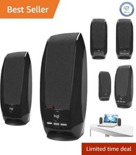 S150 USB Speakers - 2.0 Channel Audio with Integrated Controls for Clarity picture