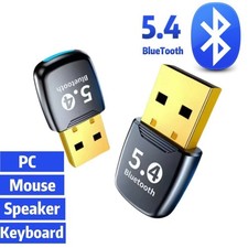 Compact Bluetooth 5.4 USB Adapter – Wireless for PC Speakers Mouse Keyboard picture