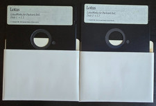 LOTUS WORKS FOR PACKARD BELL Vintage Computer v 1.1 Rare Disk 1+2 1990 1991 picture