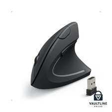 Wireless Vertical Ergonomic Optical Mouse 2.4G USB Receiver picture