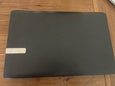 Black gateway laptop windows 7 360 gigabytes great condition comes with ssd card picture