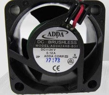 ADDA AD0424HB-B31 4028 DC24V 0.12A 2-Wire Inverter Cooling Fan picture