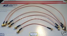 1 x SMA Male to MCX Male Right Angle RG316 Pigtail 4 6 8 10 12 14 16 20 INCH USA picture