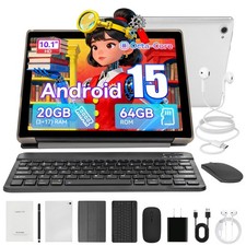 Tablet 10.1 inch 20GB ROM 64GB RAM WIFI 5G Android 15 Dual Camera Bluetooth NEW picture