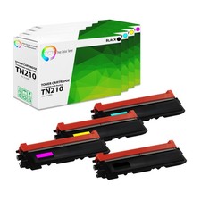 TCT 4PK TN210 TN-210 Compatible cartridge set For Brother HL 3040cn 3045cn picture