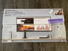 LG 34WN780 34″  Ergo QHD IPS HDR 3440×1440 HDR10 75Hz Monitor Express Open Box picture
