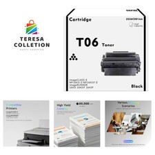 Cartridge Replacement Compatible for t06 T06 Black Toner 3526C001AA Works for... picture