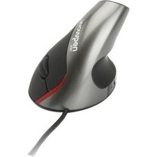 WOW PEN JOY II WIRED VERTICAL ERGONOMIC OPTICAL MOUSE SILVER picture