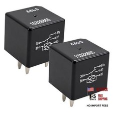 Relay 15328865 (Pack of 2) – 40A 12V 5-Pin SPDT Automotive Relay for Chevy, picture
