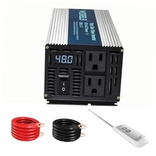 W Pure Sine Wave InverterV DC to 110V0V AC Power Converter with LED 500 12 picture