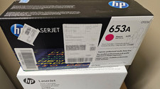 NEW Genuine HP 653A Magenta Toner Cartridge CF323A picture