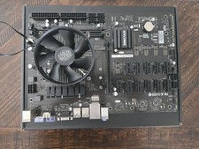 BIOSTAR TB360-BTC PRO 2.0 Mining Motherboard + Intel i5-8500 CPU + Cooler picture