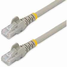 StarTech 10 ft. CAT6 Ethernet Cable - 10 Pack - ETL Verified - Gray CAT6 Patch picture
