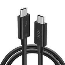 Siig CBTB0211S1 Thunderbolt 4 Cable 2.3ft 8K 40Gbps 240W picture