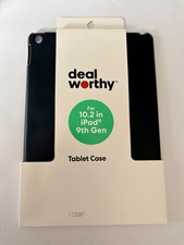 Deal Worthy Apple iPad 9th Gen 10.2 inch Black Basic Tablet Case NEW picture