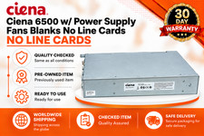 Ciena 6500 w/ Power Supply Fans Blanks No Line Cards NO LINE CARDS picture