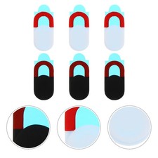 6Pcs Durable ABS Camera Slide Covers for Phone Laptop Tablet Privacy Protection picture
