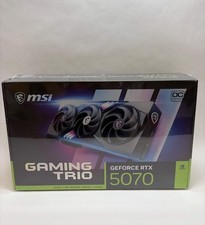 MSI NVIDIA GeForce RTX 5070 12GB GAMING TRIO GDDR7 PCIe Graphics Card NIB picture