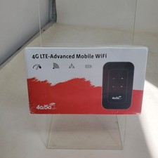 NEW 4G/5G LTE Wi-Fi Hotspot Modem Unlocked Portable Wireless 150 Mbps Black picture