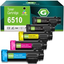 GREENBOX 6510/6515 Toner Cartridge for Xerox Phaser/WorkCentre 6510 (5-Pack picture