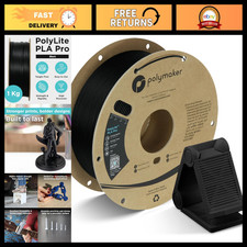 1.75mm Black PLA Pro Filament 1KG - High-Quality 3D Printing Material, Durable & picture
