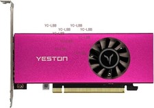 Yeston RTX 3050 6G LP - Single Slot, 160mm, HDMI 2.1+DP, 1470MHz, SFF Gaming picture