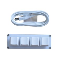 4-key Keypad Keyboard USB Mini Mechanical Keyboard DIY Custom Shortcut Macro b picture