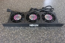 Tripp Lite SRFAN1U 1U Fan Tray 3-Fan Server Rack Cabinet Cooling Unit USED #0453 picture