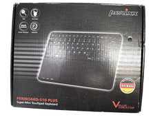 Periboard 510 Plus Super Mini Touchpad Keyboard Perixx Black Replacement French picture