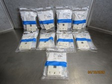 9 CommScope 2 Port Almond Wall Plates Model 557505-1 picture