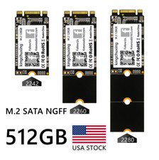 Kingchuxing M.2 NGFF SSD 2280 2260 2242 512GB SATA Solid State Drive Lot 550MB/s picture