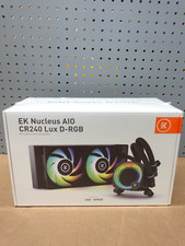 EK-Nucleus AIO CR240 Lux D-RGB 240mm Liquid CPU Cooler, Black picture