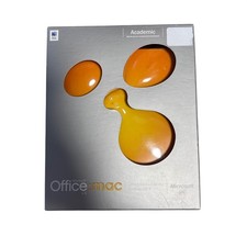 Microsoft Office mac v. X Academic Version 2001 Vintage Mac OS X Software Boxed picture