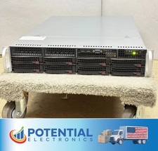 Supermicro CSE-825 2U 8-Bay Industrial Server - X9DRH-7F MB 2x Intel E5-2670 CPU picture