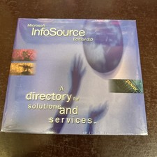 Microsoft InfoSource Edition 3.0 for Windows 95 New Sealed picture