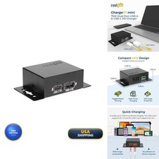 Coolgear CG-PD60PPS 75W Dual Port USB-A USB-C PD Charger QC 4.0 PPS Industrial picture