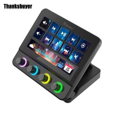 MiraBox N4 Pro Visual Custom Keyboard 0-60° Adjustable Bracket with RGB Knob picture