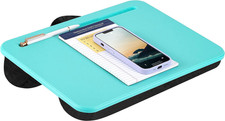 Compact Lap Desk – Fits up to 15″ Laptops – Aqua Sky – Style No. 43109 picture