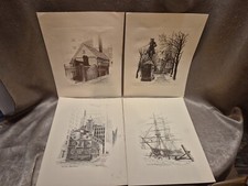 Vintage IBM prints Created for GEM Region March 1970 4 Prints Signed Howell picture