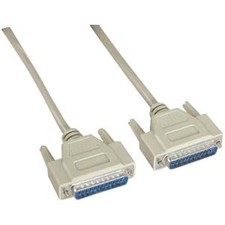 20 Pack of 6Ft DB25 M/M Serial Cable 25C Straight picture