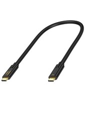 CableCreation Short USB C 1ft,100W USBC 3.1 Gen 2 PD 1Pcs-1Ft, Black  picture