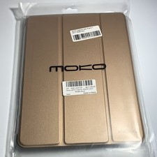MoKo Tri-Fold Folding Folio Case for Apple iPad 9.7 (2017) Rose Gold PC picture